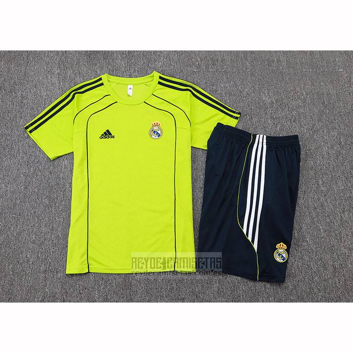 Chandal del Real Madrid Manga Corta 2025-2026 Verde - Pantalon Corto
